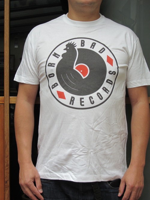 t-shirt born bad records